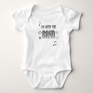 Body Para Bebê im com a banda