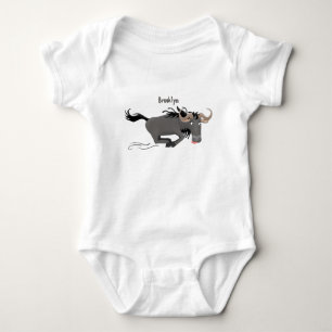 Body Para Bebê Imagem de desenhos animados de geleia engraçada