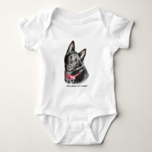 Body Para Bebê Imagem de Schipperke