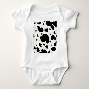 Body Para Bebê Impressão da vaca