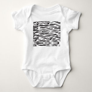 Body Para Bebê Impressão zebra