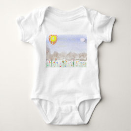 Body Para Bebê Impressionist Art Baby Bodysuit
