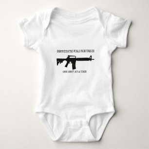Body Para Bebê Imunizações do zombi