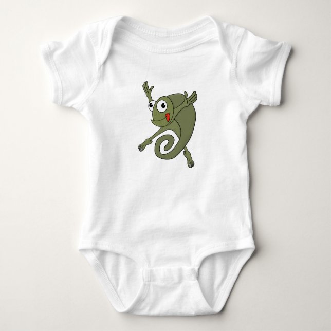 Body Para Bebê Incrível Chameleon (Frente)