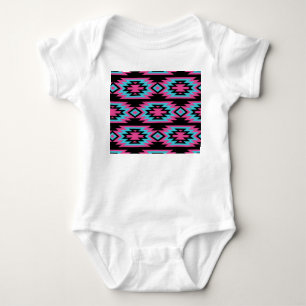 Body Para Bebê Índio étnico-americano: Aztec Motifs.