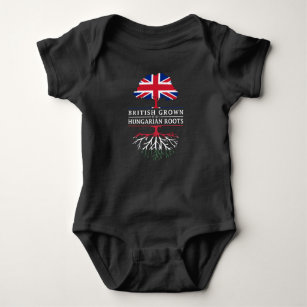 Body Para Bebê Ingleses crescidos com Hungarian enraízam  