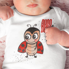Body Para Bebê Inseto Baby-Lady Bird
