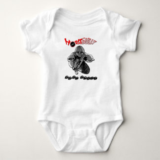 Body Para Bebê INTIMIDAÇÃO BEBÊ dos bebês do "