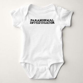 Body Para Bebê Investigador Paranormal Caça ao Fantasma