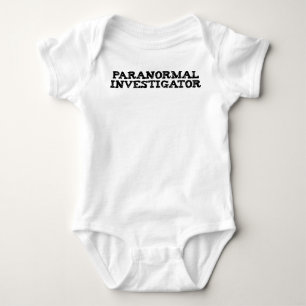 Body Para Bebê Investigador Paranormal Caça Fantasma