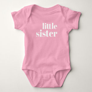 Body Para Bebê Irmã Pequena Família Irmão Correspondente