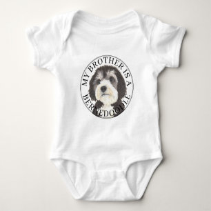 Body Para Bebê Irmão Mais Velho Bernedoodle