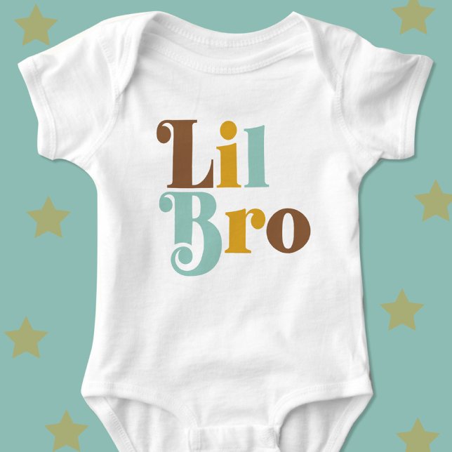 Body Para Bebê Irmãozinho Retro Conjunto Irmão  (Criador carregado)