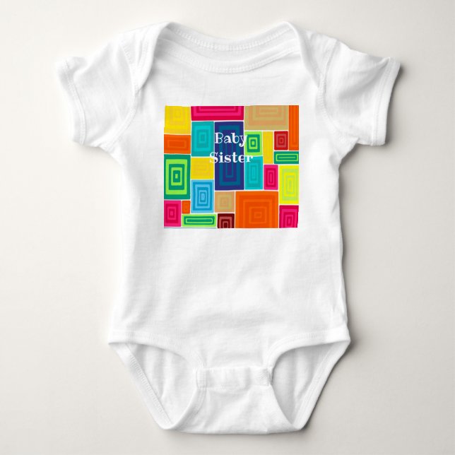 Body Para Bebê Irmãzinha (Frente)