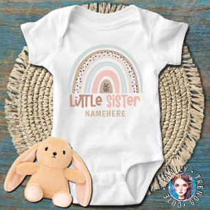 Body Para Bebê Irmãzinha Arco-íris