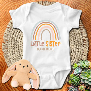 Body Para Bebê Irmãzinha Arco-íris