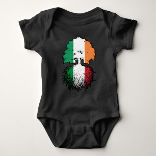 Body Para Bebê Itália Irlanda, Itália, Irlanda, Irlanda, Árvore B