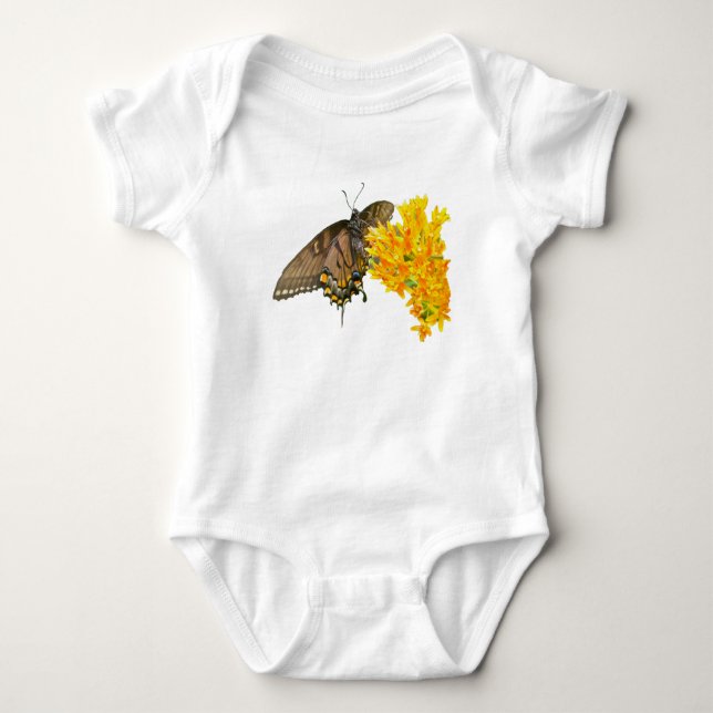 Body Para Bebê Item Tiger Swallowtail Butterfly (Papilio glaucas) (Frente)