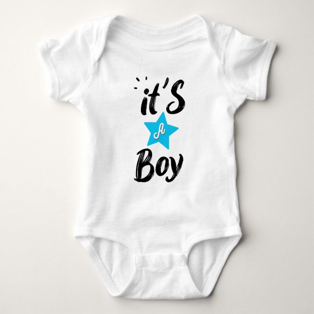 Body Para Bebê It's a boy (Frente)
