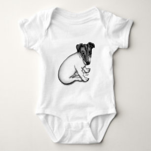 Body Para Bebê Jack Russell filhote de 10 semanas