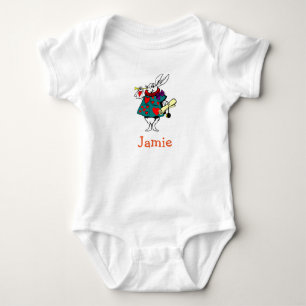 Body Para Bebê JAMIE roupa engraçada fofa para menino menina