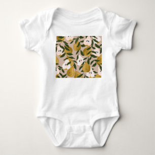 Body Para Bebê Jardim da Flor: Florais Pequenos Cute