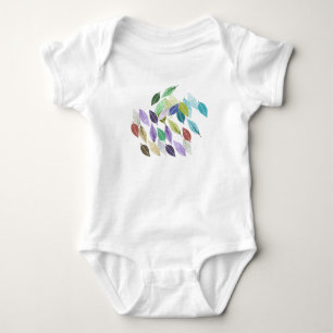 Body Para Bebê Jardim Legal de Cachorro de Leaf Nature