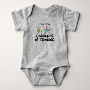 Body Para Bebê Jardineiro-vegetação em jardim de treinamento