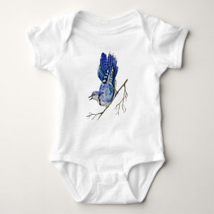 Body Para Bebê Jay azul-marinho