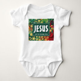 Body Para Bebê JESUS Adoremo-lo Natal
