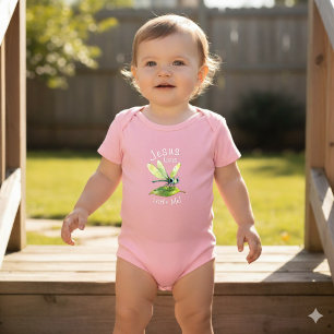 Body Para Bebê Jesus Bonzinho Ama a Menininha Libélula Menino