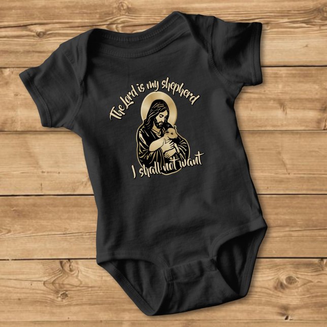 Body Para Bebê Jesus Caring Shepherd (Criador carregado)