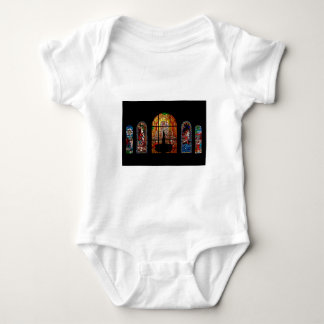 Body Para Bebê jesus de vidro colorido