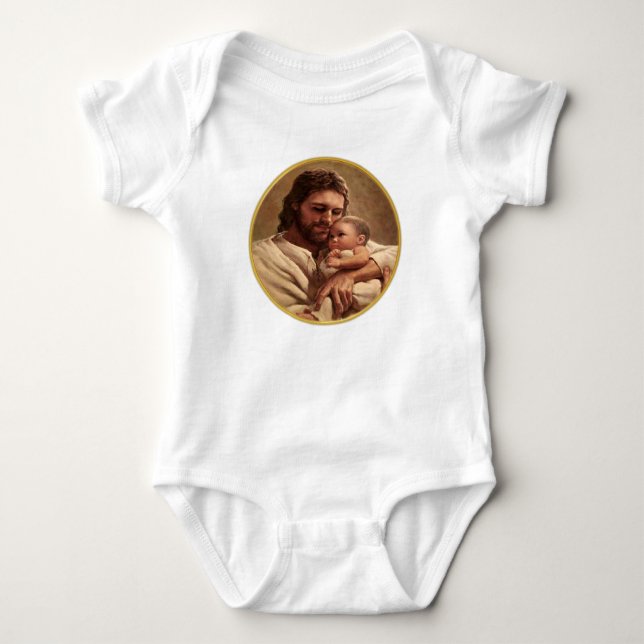 Body Para Bebê Jesus e criança (Frente)