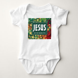 Body Para Bebê JESUS Vamos Adorá-Lo Natal