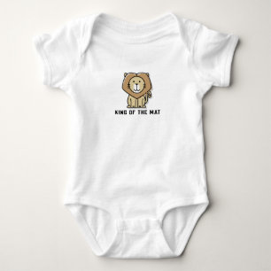 Body Para Bebê Jiu Jitsu King do tapete