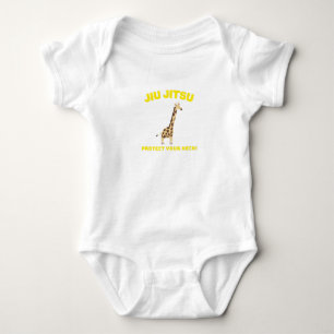 Body Para Bebê Jiu Jitsu Proteja Seu Pescoço!