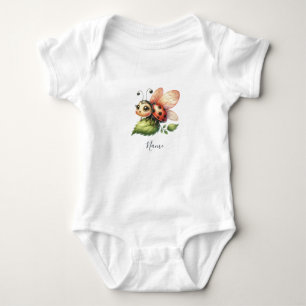 Body Para Bebê Joaninha