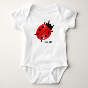 Body Para Bebê joaninha