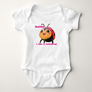 BODY PARA BEBÊ JOANINHA
