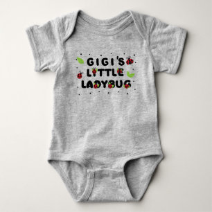 Body Para Bebê Joaninha da Gigi - Fofa 