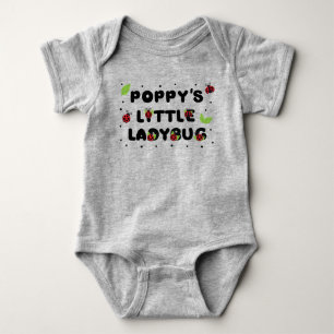 Body Para Bebê Joaninha da Poppy - Fofo 