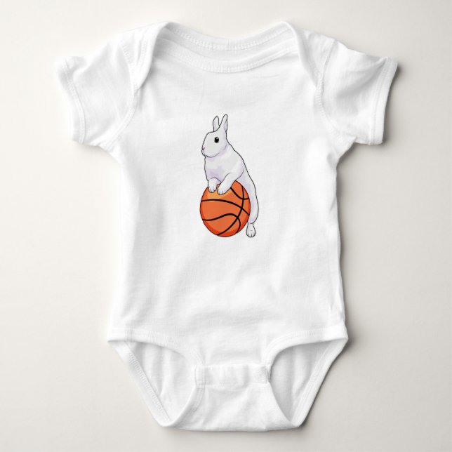 Body Para Bebê Jogador de basquetebol (Frente)