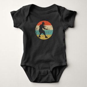 Body Para Bebê Jogador de Golfe de Disco - Esportes Retroativos