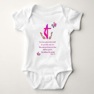 Body Para Bebê John 3:16