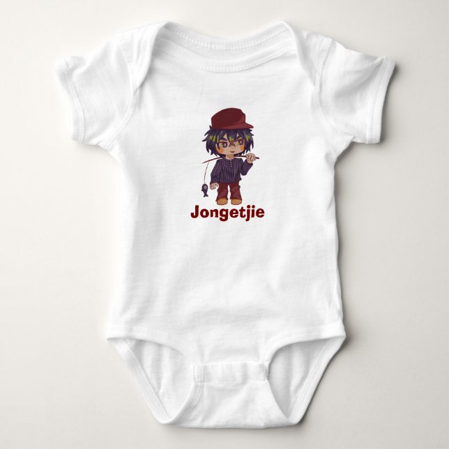 Body Para Bebê Jongerjie Chibi (Frente)