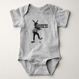 Body Para Bebê JOTJ Fiddle Rabbit babaca