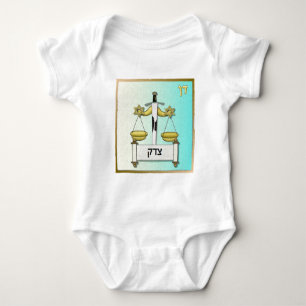 Body Para Bebê Judaica 12 Tribos Israel Dan
