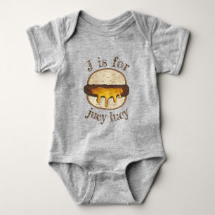 Body Para Bebê Juicy Jucy Minneapolis Minnesota Cheeseburger