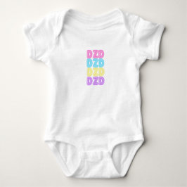 Body Para Bebê Jumper de Bebê DZD - Retro de anos 80 Clássico